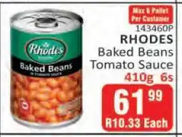 KitKat Cash and Carry RHODES Baked Beans Tomato Sauce offer