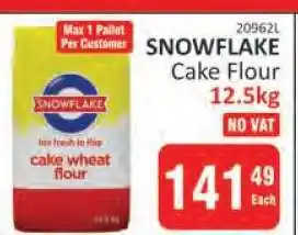 KitKat Cash and Carry SNOWFLAKE Cake Flour offer