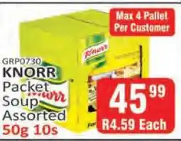 KitKat Cash and Carry Knorr Packet Soup Assorted offer