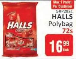 KitKat Cash and Carry HALLS Polybag 72s offer