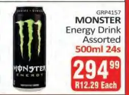 KitKat Cash and Carry Monster Energy Drink Assorted offer