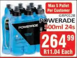 KitKat Cash and Carry Powerade 500ml 24s offer