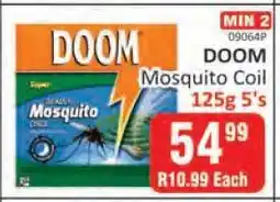 KitKat Cash and Carry DOOM Mosquito Coil 125g 5's offer