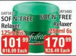 KitKat Cash and Carry SOF N' FREE Relaxer 125ml 6s offer
