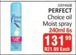 KitKat Cash and Carry PERFECT Choice oil Moist spray offer