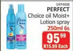KitKat Cash and Carry PERFECT Choice oil Moist+ Lotion spray offer