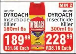 KitKat Cash and Carry DYROACH Insecticide Killer 180ml 6s offer