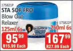 KitKat Cash and Carry STA SOF FRO Blow Out Relaxer 125ml offer