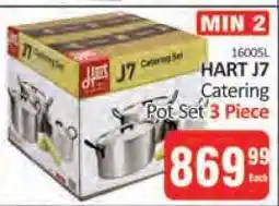 KitKat Cash and Carry HART J7 Catering Pot Set 3 Piece offer