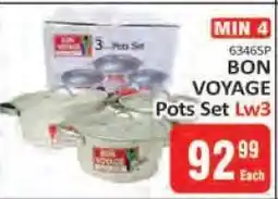 KitKat Cash and Carry BON VOYAGE Pots Set Lw3 offer