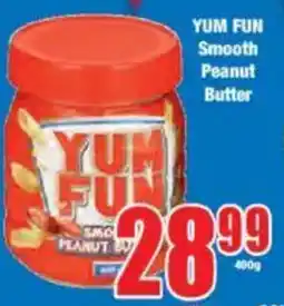 Boxer Yum fun smooth peanut butter offer