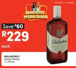 Makro’s liquor Ballantine's scotch whisky offer