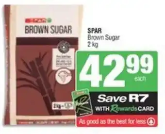 SuperSpar Spar brown sugar offer