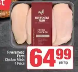 SuperSpar Riversmead farm chicken fillets offer