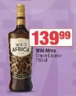 Spar Tops Wild Africa Cream Liqueur offer