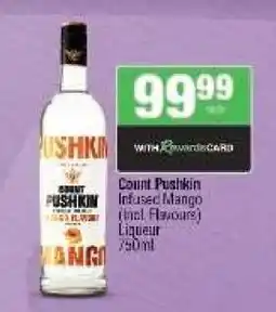 Spar Tops Count Pushkin Infused Mango offer