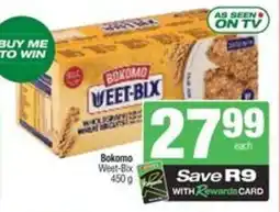 SuperSpar Bokomo weet bix offer