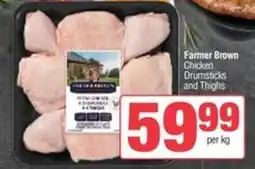 SuperSpar Farmer brown chicken drumsticks and thighs offer