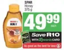 SuperSpar Spar honey offer