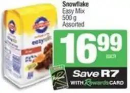 SuperSpar Snowflake easy mix offer