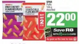 SuperSpar Spar puffs offer