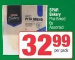 SuperSpar Spar bakery pita bread offer