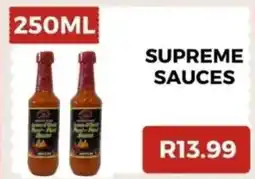 Saverite Supreme sauces offer