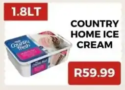 Saverite Country home ice cream offer