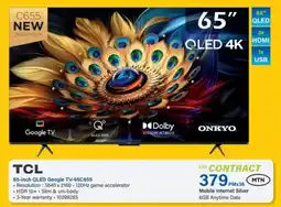 Incredible Connection TCL 65-inch QLED Google TV-65C655 offer