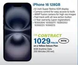 Incredible Connection iPhone 16 128GB offer