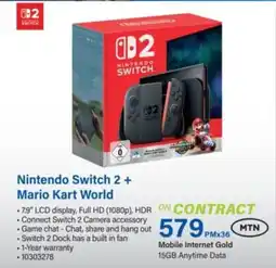 Incredible Connection Nintendo Switch 2 + Mario Kart World offer