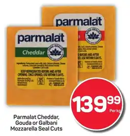 Pick n Pay Hypermarket Parmalat Cheddar, Gouda or Galbani Mozzarella Seal Cuts offer