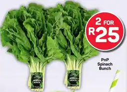 Pick n Pay Hypermarket PnP Spinach Bunch offer