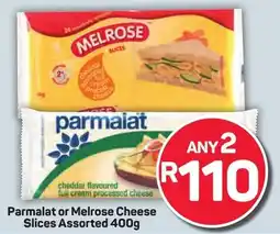 Pick n Pay Hypermarket Parmalat or Melrose Cheese Slices Assorted offer