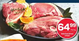 Pick n Pay Hypermarket Bulk Pork Braai Chops offer