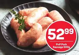 Pick n Pay Hypermarket PnP Pork Sausage offer