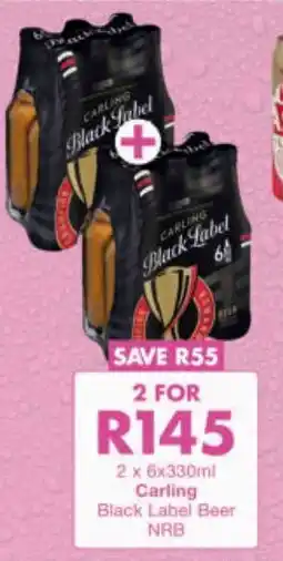 President Hyper Carling Black Label Beer NRB offer