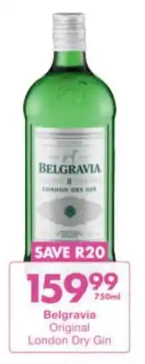 President Hyper Belgravia Original London Dry Gin offer