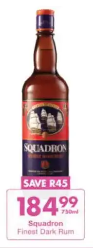 President Hyper Squadron Finest Dark Rum offer
