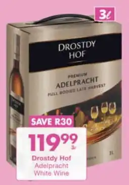 President Hyper Drostdy Hof Adelpracht White Wine offer