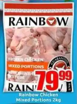 Three Star Cash and Carry Rainbow Chicken Mixed Portions offer