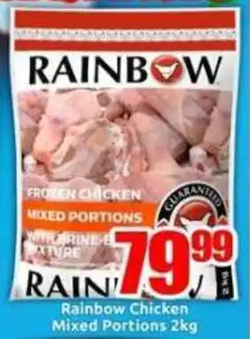 Three Star Cash and Carry Rainbow Chicken Mixed Portions offer