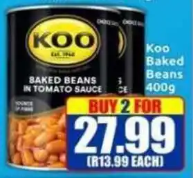 Three Star Cash and Carry Koo Baked Beans offer