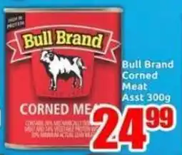 Three Star Cash and Carry Bull Brand Corned Meat Asst offer