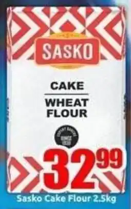 Three Star Cash and Carry Sasko Cake Flour offer
