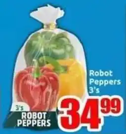 Three Star Cash and Carry Robot Peppers offer