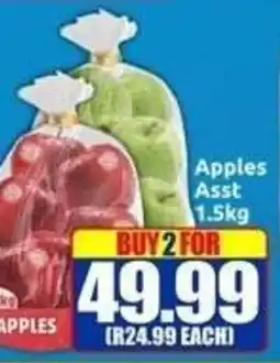 Three Star Cash and Carry Apples Asst offer