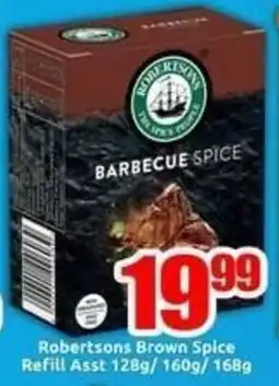 Three Star Cash and Carry Robertsons Brown Spice Refill Asst offer