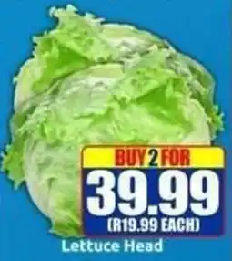 Three Star Cash and Carry Lettuce Head offer