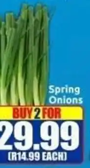 Three Star Cash and Carry Spring Onions offer